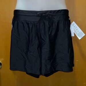 ZeroXsposur Black Swim Shorts